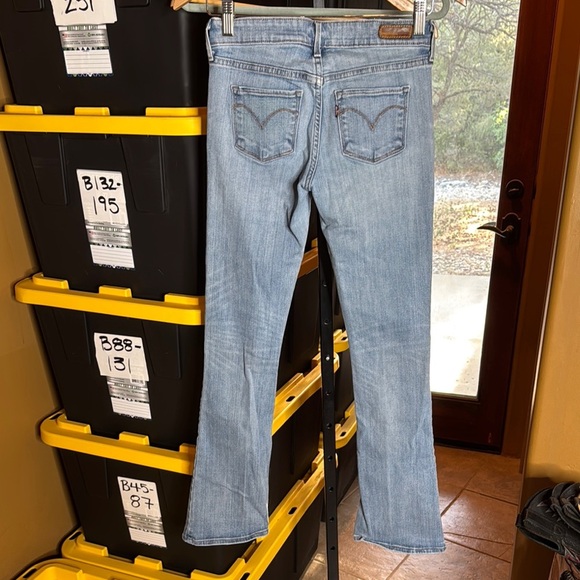 Levi’s Slight Curve Modern Rise Bootcut Skinny Light Blue Women's Jeans Size 26 - Picture 5 of 10